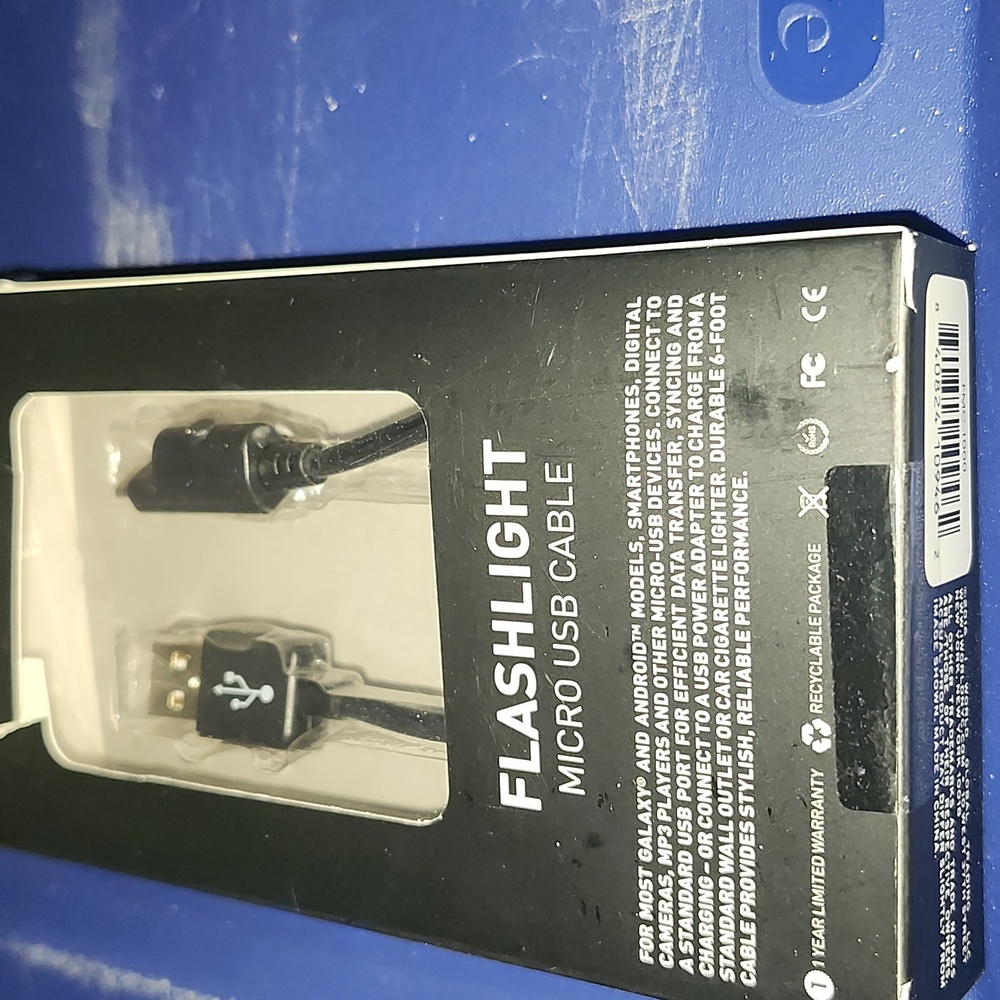 Flashlight micro USB cable - Picture 2 of 2